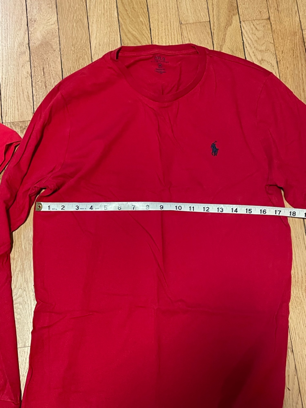Polo Ralph Lauren Red Long Sleeve & Tee Set Men’s M 2 for One! - Picture 5 of 5